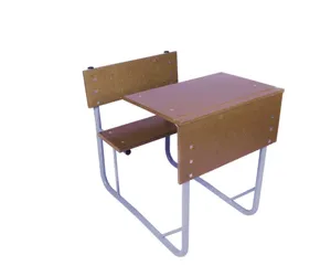 Secondary Single Combination School Desk Supawood