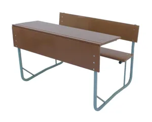 Secondary Double Combination School Desk Supawood