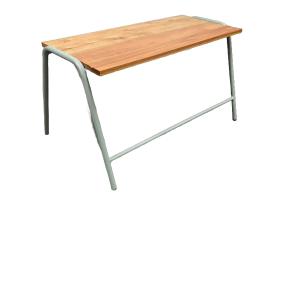 Secondary Double School Desk Supawood A Frame