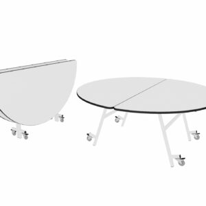 SNAP RECTANGULAR 1800 FOLD-UP CONFERENCE TABLE