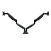 One-Touch Dual Monitor Arm - Black — Progress Office Furniture Durban