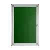 Hinged Pinning Display Case (900*600mm - Green) — Progress Office Furniture Durban