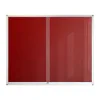 Pinning Display Case (1500*1200mm - Burgandy) — Progress Office Furniture Durban