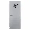 Glass Clock With Notes (200 x 580mm - Grey) — Progress Office Furniture Durban