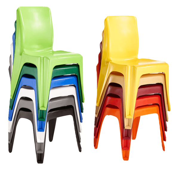 Integra Fully Moulded Plastic Chair - Colours