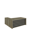 1.8m Executive Desk- Stripe — Progress Office Furniture Durban