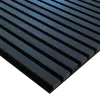 Slatted wall panel 600 x 2400 - Black Wood — Progress Office Furniture Durban