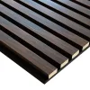 Slatted wall panel 600 x 2400 - Ebony — Progress Office Furniture Durban