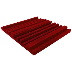 Acoustic Panel Cityscape 500mmx500mm Red — Progress Office Furniture Durban