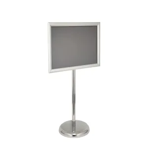 Lollipop aluminium poster frame stand A3 — Progress Office Furniture Durban