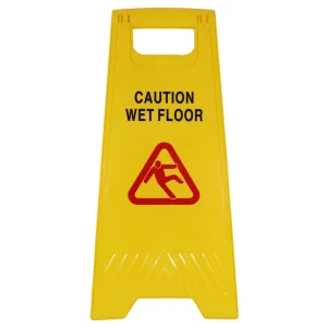 Janitorial wet floor sign 2pcs econo — Progress Office Furniture Durban