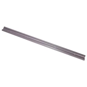 Janitorial Wall rail only 50cm (with black end clips) — Progress Office Furniture Durban