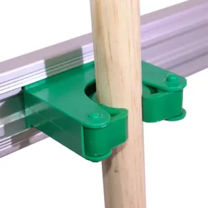 Janitorial Wall Rail bracket Green 1 Janitorial Wall Rail bracket Green — Progress Office Furniture Durban