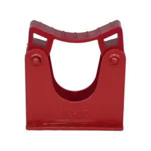 Janitorial Wall rail bracket red — Progress Office Furniture Durban