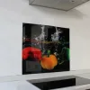 Decorative Glass Wall Tile (598 x 650 x 6mm) Peppers — Progress Office Furniture Durban