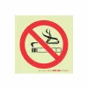 PHOTOLUMINESCENT 190MM SAFETY SIGN - F27-NO SMOKING — Progress Office Furniture Durban