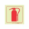 PHOTOLUMINESCENT 190MM SAFETY SIGN - F28-FIRE EXTINGUISHER — Progress Office Furniture Durban