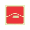 PHOTOLUMINESCENT 190MM SAFETY SIGN - F34-BOMB BAG — Progress Office Furniture Durban