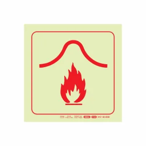 PHOTOLUMINESCENT 190MM SAFETY SIGN - F35-FIRE BLANKET — Progress Office Furniture Durban