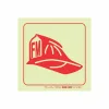 PHOTOLUMINESCENT 190MM SAFETY SIGN - F50-FIRE MARSHALL — Progress Office Furniture Durban