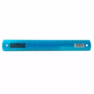 Plastic Ruler 30cm Blue Metric Measuring Ruler — Progress Office Furniture Durban