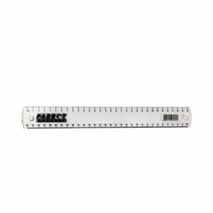 Plastic Ruler 30cm Clear Metric Measuring Ruler — Progress Office Furniture Durban