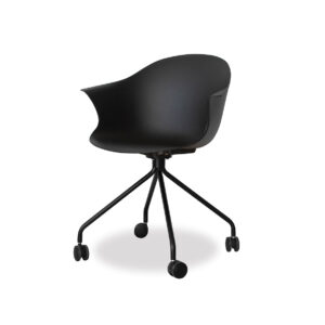 Lily Spider Base With Castors Tub Chair