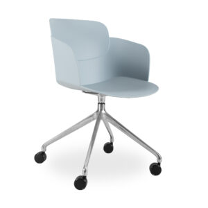 Lotus Aluminium High Base Contract Chair 2 Lotus Aluminium High Base Contract Chair