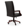 Magistrate high back office chair back view