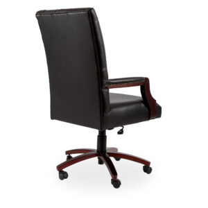Magistrate high back office chair back view