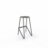 barstool black HPL Ply