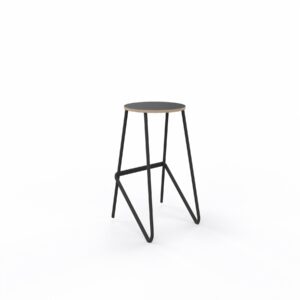 Mila Barstool Upholstered Seat - Uncovered