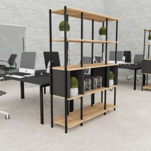 BACKDROP DISPLAY UNIT DOUBLE DOOR UNIT+SHELF 3 Entrawood SYS163005-005
