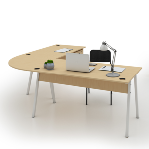 A-FRAME 16MM DESK+MODESTY 5 Entrawood STE257006-001