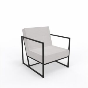CUBE LOUNGE CHAIR UNCOVERED 3 Entrawood LOU728001-001