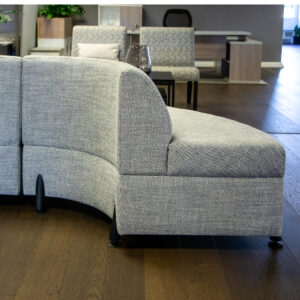 Rocket Wave outward curve sofa - Full back. VULCAN 2 Entrawood COC739002-001