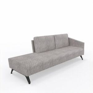 ENVY DAY LOUNGER LHS WITH BACK CUSHION-UNCOVERD 3 Entrawood ENV735004-001