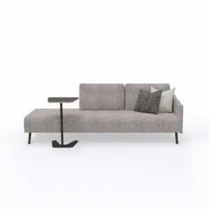 ENVY DAY LOUNGER LHS WITH BACK CUSHION-UNCOVERD 2 Entrawood ENV735004-001