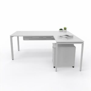 BETTR MANAGERIAL DESK ROUND-LEG 2 Entrawood STE291111-001