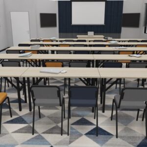 FOLD-UP TRAINING TABLE 22MM TOP