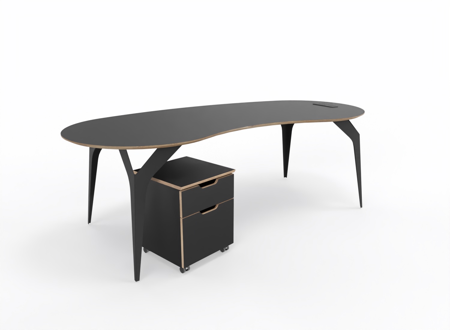 Shell-exec-desk-with-Mobile-Ped.jpg Entrawood UNI101003-001