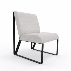 SALON SLIPPER CHAIR VULCAN FABRIC 3 Entrawood LOU720002-001