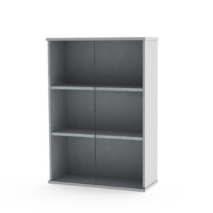 WALL UNIT BASE 2 TIER XL WOODEN DOORS 3 Entrawood UNI114008-001