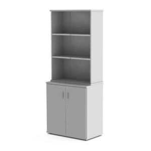 WALL UNIT BASE 2 TIER XL WOODEN DOORS 2 Entrawood UNI114008-001
