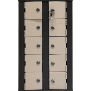 10 Compartment Cell Phone Locker — Progress Office Furniture Durban