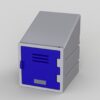 Plastic Food Locker | Flat Top Solid — Progress Office Furniture Durban