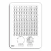 WRITING SLATE NUMBER CHART AND CLOCK MARKERBORD 297*210MM - BOX 10 — Progress Office Furniture Durban