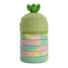 Colour Me PENCIL BAG Silicone CACTUS 19.5CM GREEN