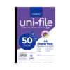 Marlin Display Book A4 Uni-file 50pg Bulk