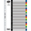 BANTEX BOARD A4 FILE INDEX COLOUR
